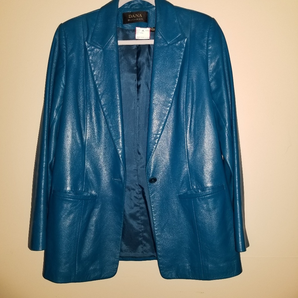 Dana Buchman Dk Turquoise Blazer